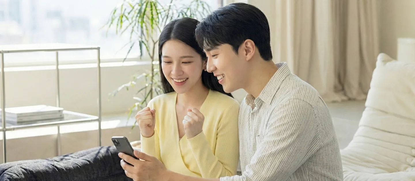 당일 진행 확인 상담을 진행하는 장면을 담은 참고 사진